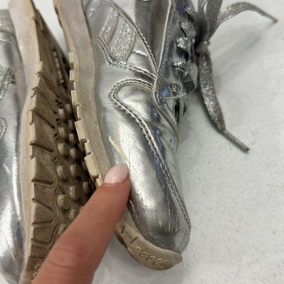 Reebok Kids Classic Metallic Sneakers - Picture 6 of 12